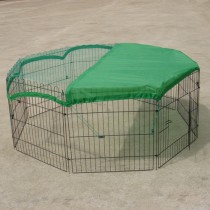 24" x 8 Panels Pet Playpen Fold Exercise Cage Fence Enclosure with cover 