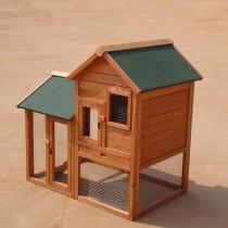 LARGE 115*78*113 CM Rabbit Guinea Pig Ferret Coop House Hutch Run Cage P003