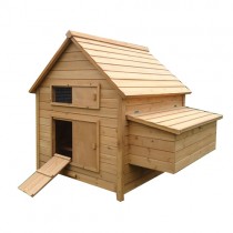 X-large Classical Chicken Coop house Chook Hutch with egg cage  P018