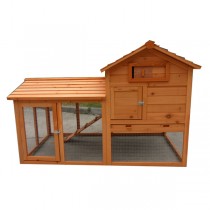 XLARGE 150*85*101CM Rabbit Guinea Pig Ferret Coop House Hutch P030