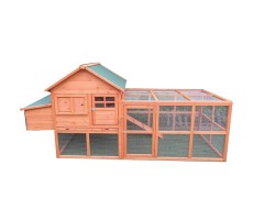 X-Large Chicken Coop Hen house Chook Hutch Cage With Big Run P062