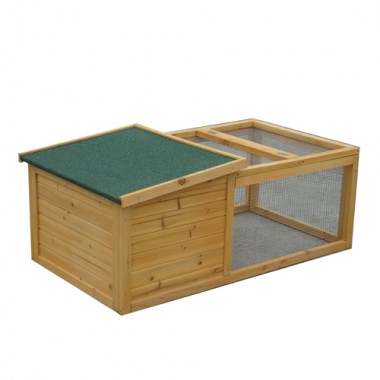 Pallet wood deals rabbit hutch