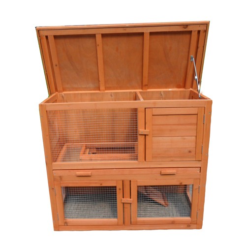 Two storey guinea pig shop cage