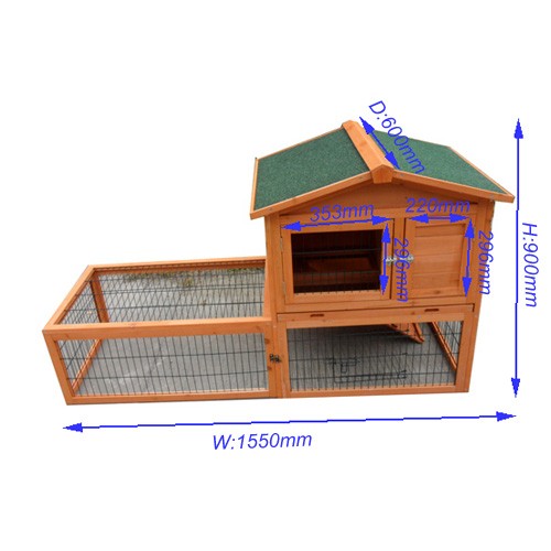 Rabbit hutch run extension outlet